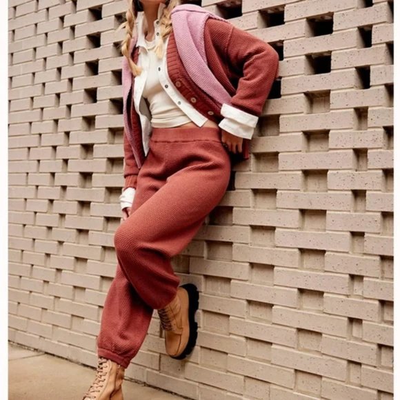 Free People Sweaters - FREE PEOPLE Hailee Cardi Set - BRUN - NWT